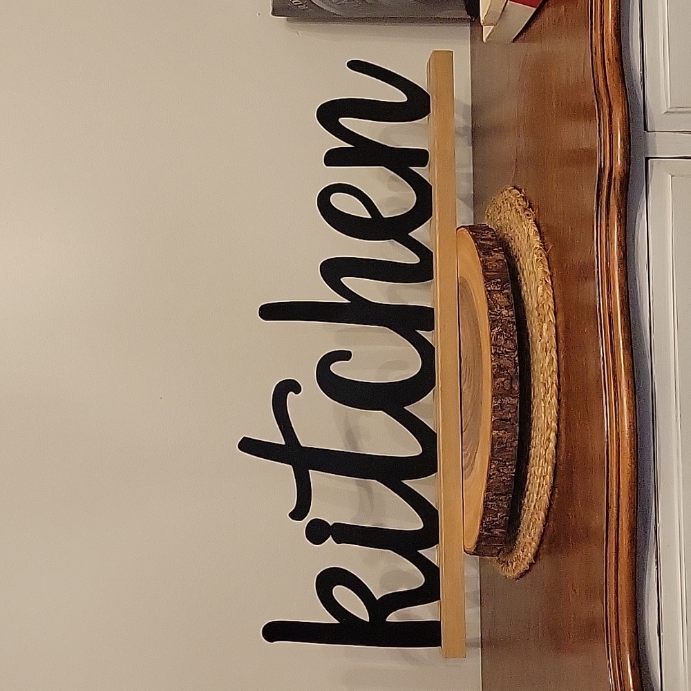 "Kitchen" Sign